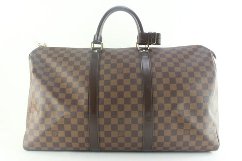 Louis Vuitton Damier Ebene Keepall 55 1LV105K