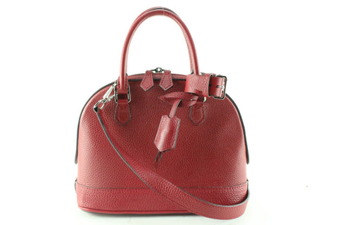 Louis Vuitton Red Taurillon Leather Alma PPM 1LVS523K