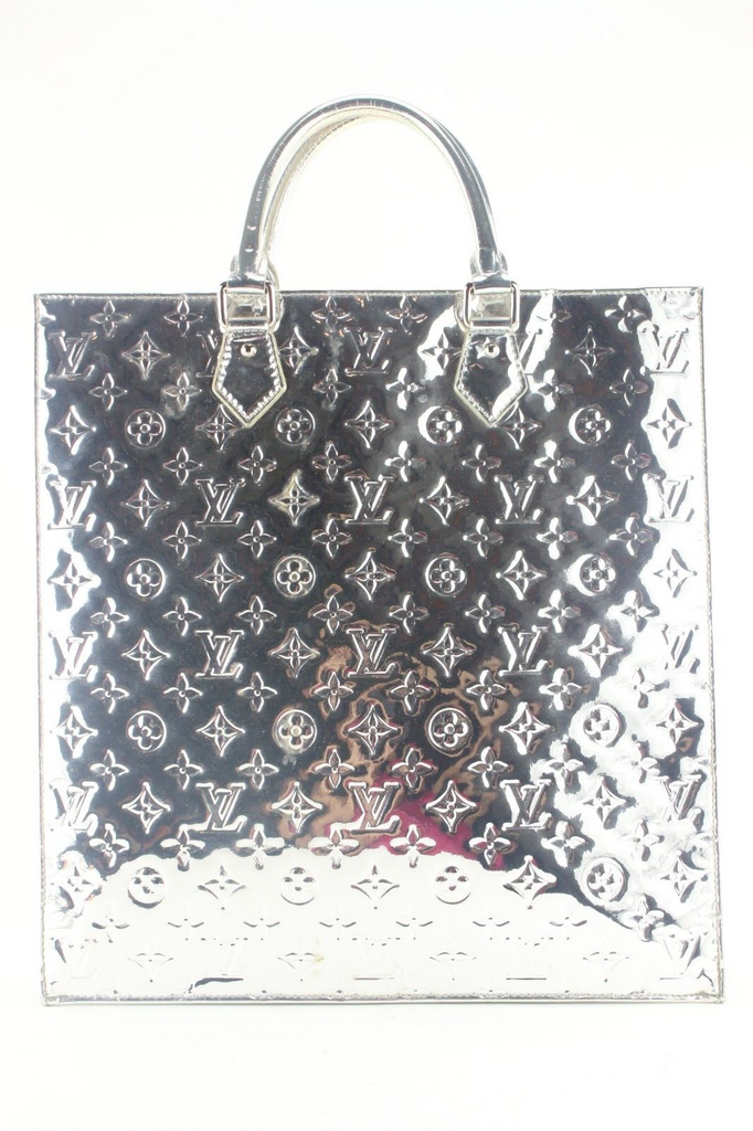 Louis Vuitton Monogram Miroir Sac Plat Silver Tote 2LVS717K