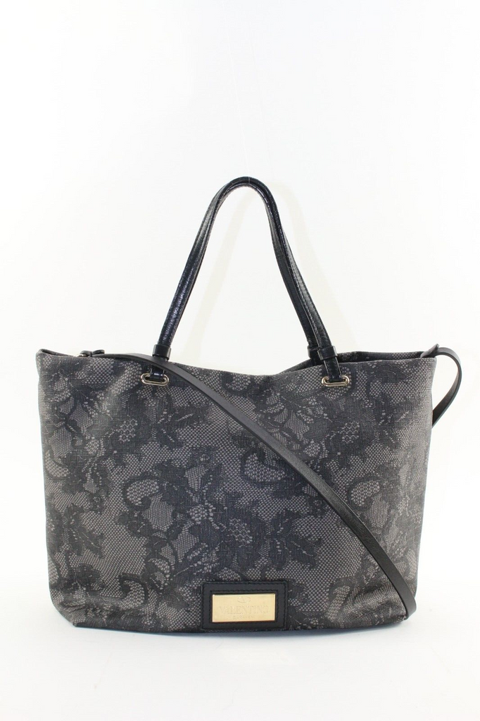 VALENTINO Lace Pattern 2way Tote with Strap 2VAL1220K