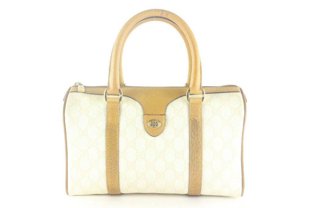 GUCCI Accessory Collection Ivory Monogram Joy Boston Supreme 3GK1017K