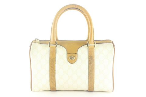 GUCCI Accessory Collection Ivory Monogram Joy Boston Supreme 3GK1017K