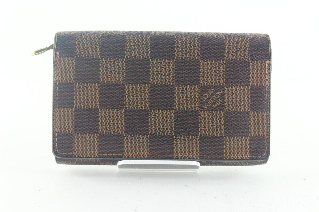 LOUIS VUITTON Demier Ebene Tresor Snap Wallet 4LV727K