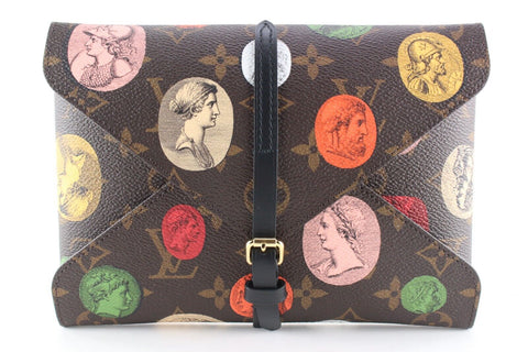 Louis Vuitton Monogram Foransetti Pencil Pouch Art Set Case Clutch 7LU0224