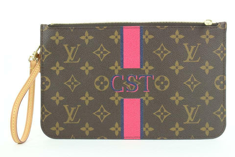 Louis Vuitton Ultra Rare Mon Monogram Neverfull Pochette MM or GM 8lvs111