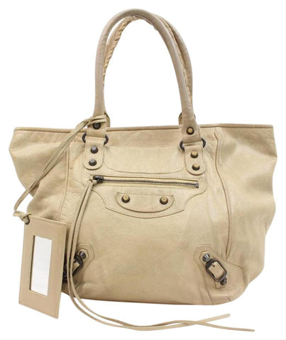 Balenciaga Beige THE SUNDAY Tote 152936