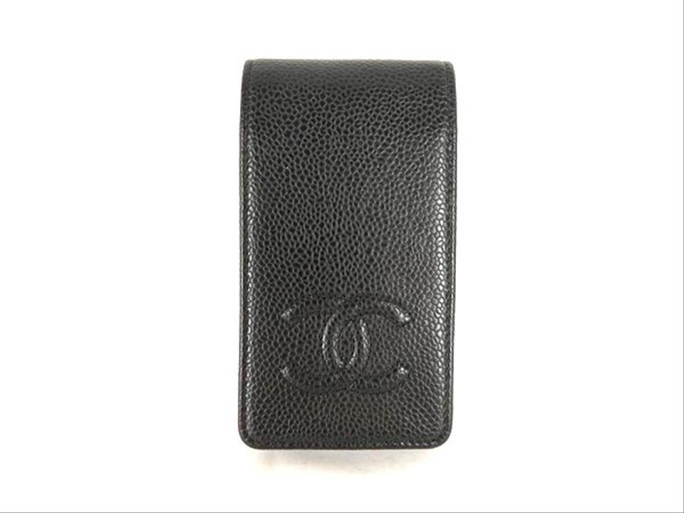 Chanel  Noir Caviar Iphone 4S Case 218162