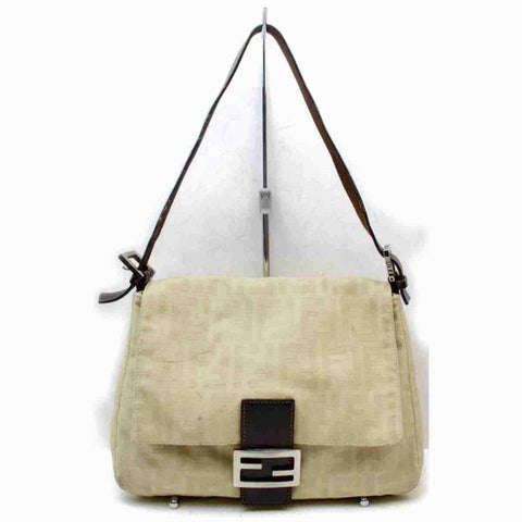 Fendi Monogram Beige FF Zucca Mama Forever Flap 858951