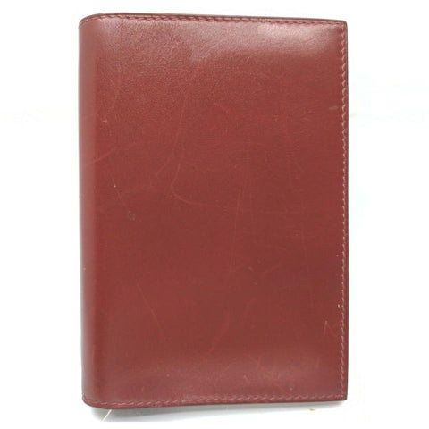 Hermès  Bordeaux Box Calf Small Agenda Cover  862216