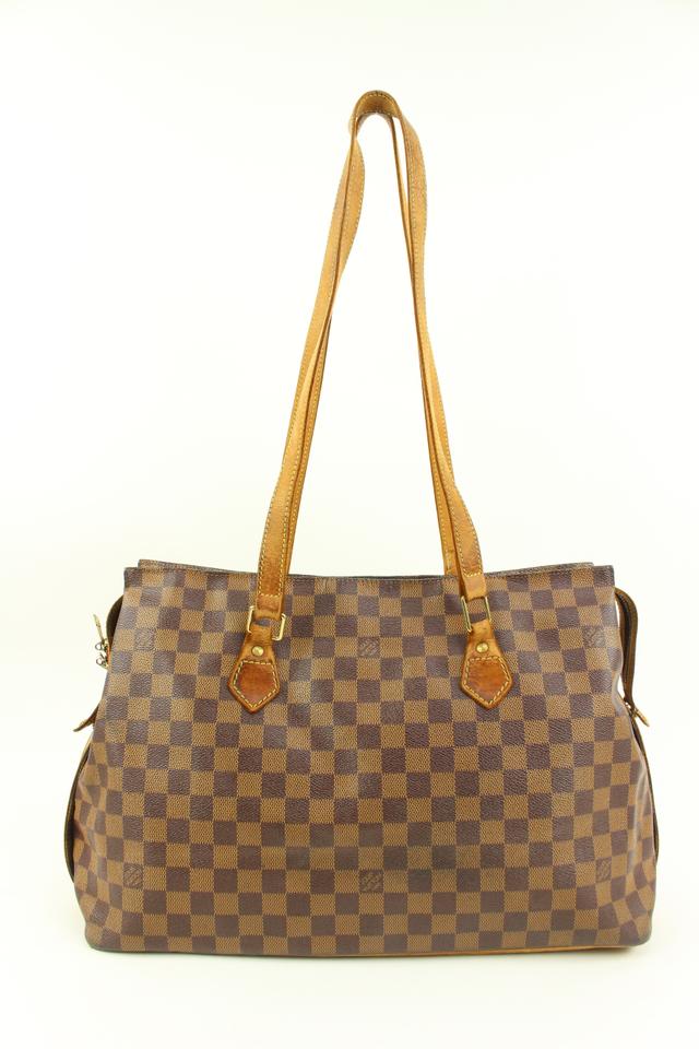 Louis Vuitton 100th Anniversary Centenaire Damier Ebene Columbine Zip Tote 57lv218s