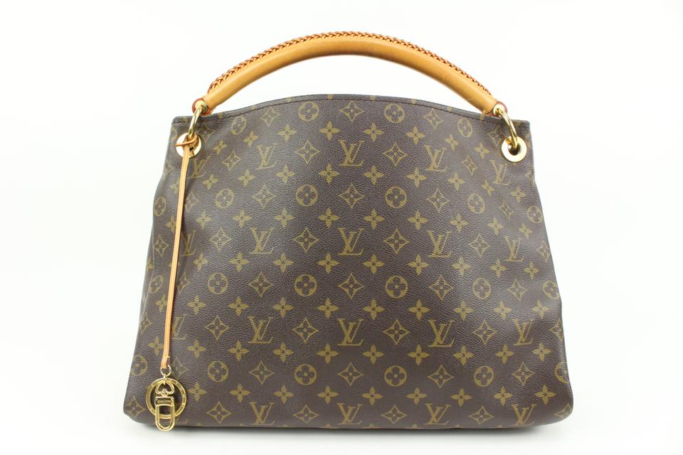 Louis Vuitton Monogram Artsy MM Hobo Braided Handle 96lk33s