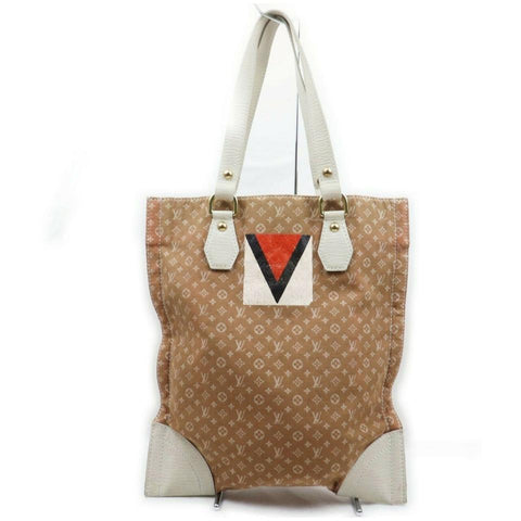 Louis Vuitton Brown Monogram Mini Lin Gaston V Tanger Tote bag 862099