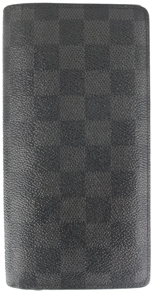 Louis Vuitton Damier Graphite Brazza Wallet Long Flap 319lvs517