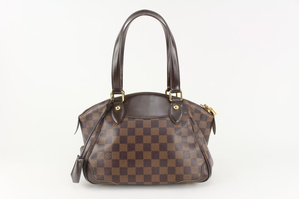 Louis Vuitton Damier Ebene Verona Bowling Bag 126lv47