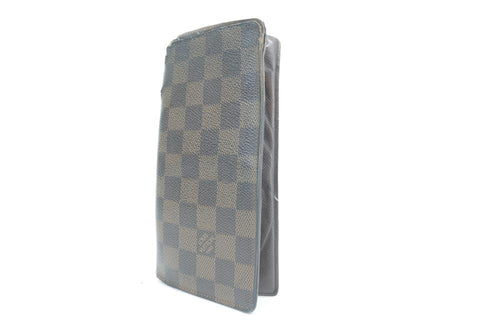 Louis Vuitton 11LK0120 Damier Ebene Long Bifold Flap