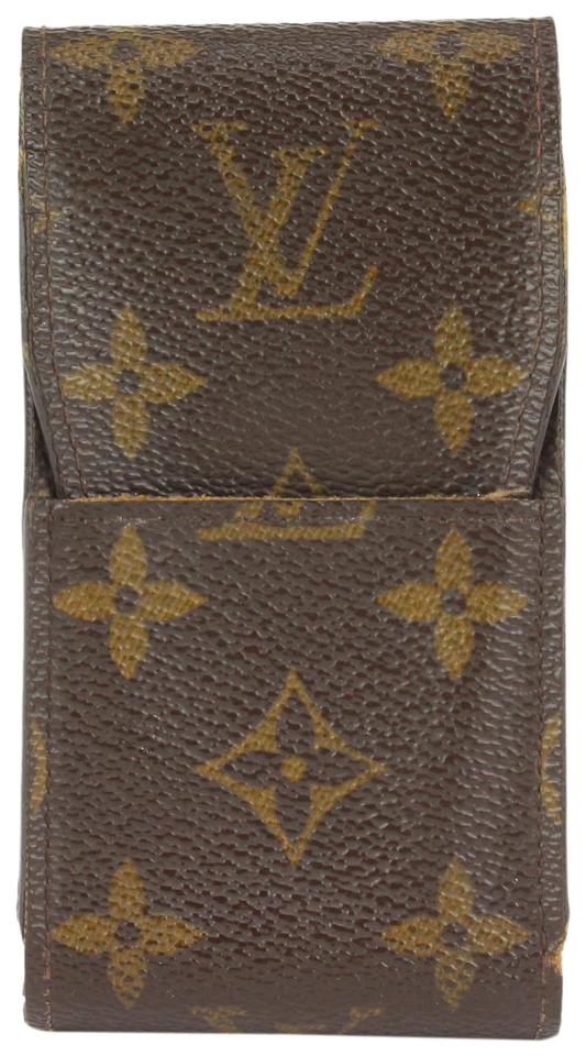 Louis Vuitton Monogram Cigarette Case Mobile Phone Pouch Etui 253lvs719