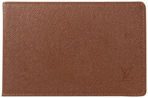 Louis Vuitton Brown ID Holder Card Wallet Insert 1LZ1104