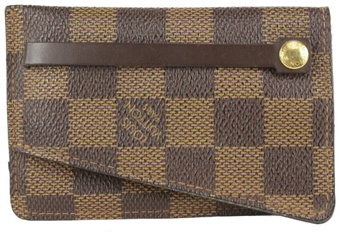 Louis Vuitton Damier Ebene Flap Key Pouch 1020lv42