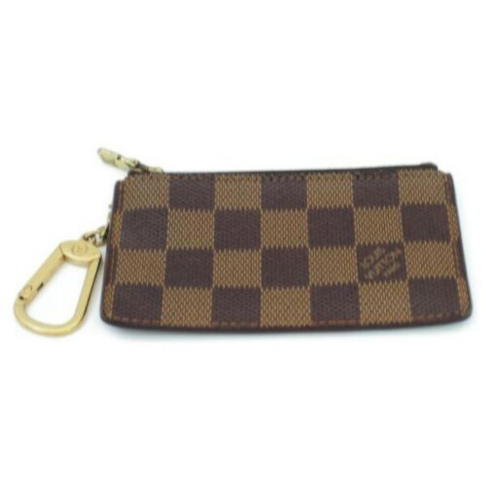 Louis Vuitton Impossible Ultra Rare 1st Damier Ebene Pochette Cles Key Pouch 872919