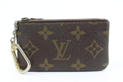 Louis Vuitton Monogram Key Pouch Pochette Cles 71lv32s