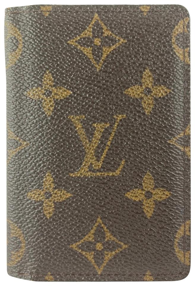 Louis Vuitton Monogram Card Holder Cartes Case 15lva1116