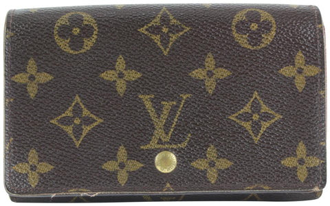 Louis Vuitton Monogram Compact Zippy Snap Wallet 144lvs430