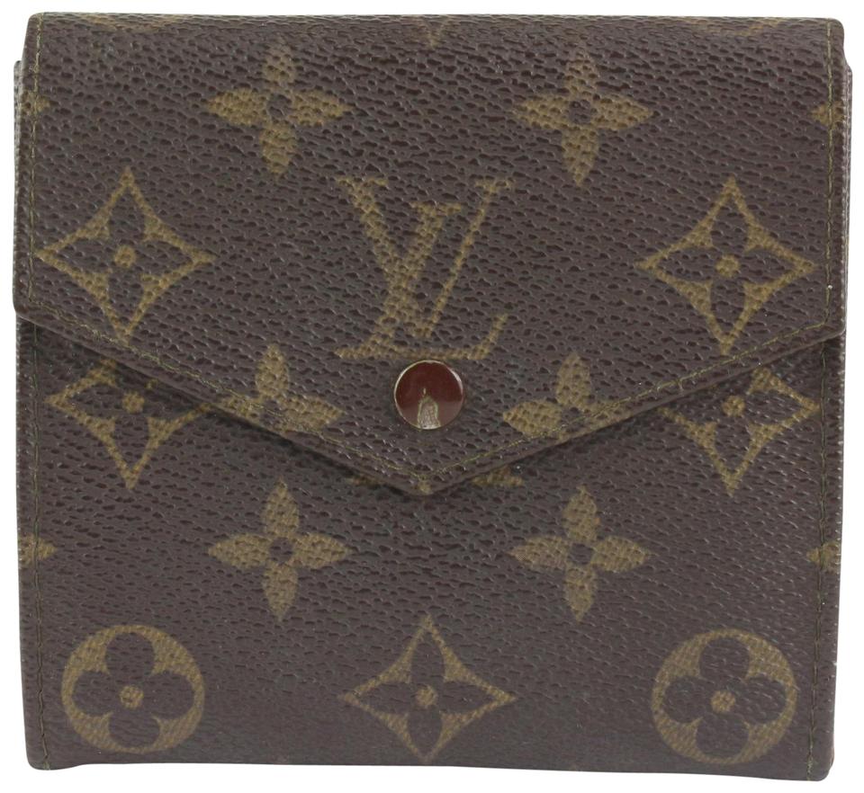 Louis Vuitton Monogram Elise Compact Wallet 0LV118