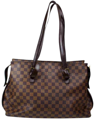 Louis Vuitton  Damier Ebene Chelsea Zip Tote 860978