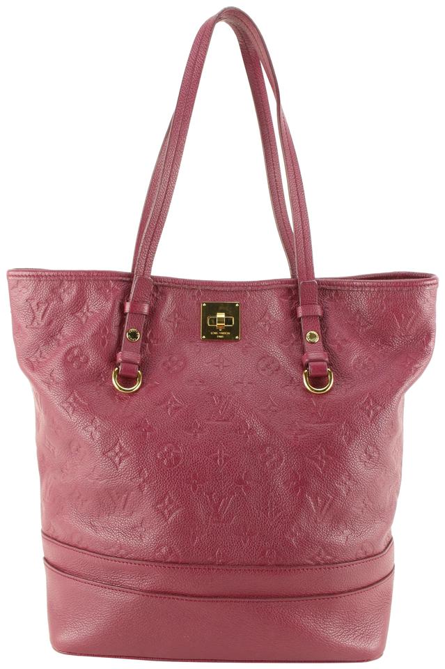 Louis Vuitton Aurore Monogram Empreinte Citadine PM Tote 53lu715s