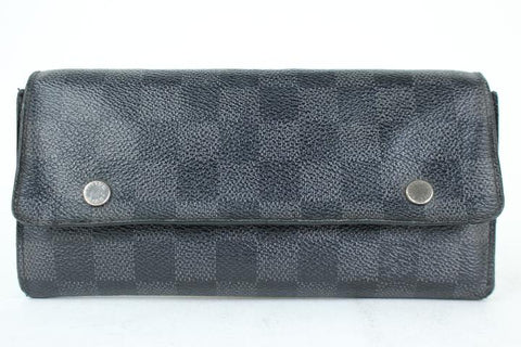 Louis Vuitton DAMIER GRAPHITE MODULABLE Long WALLET 95LJ3