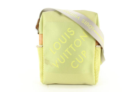 Louis Vuitton Lime Green Damier Geant Weatherly Danube 29lu76s