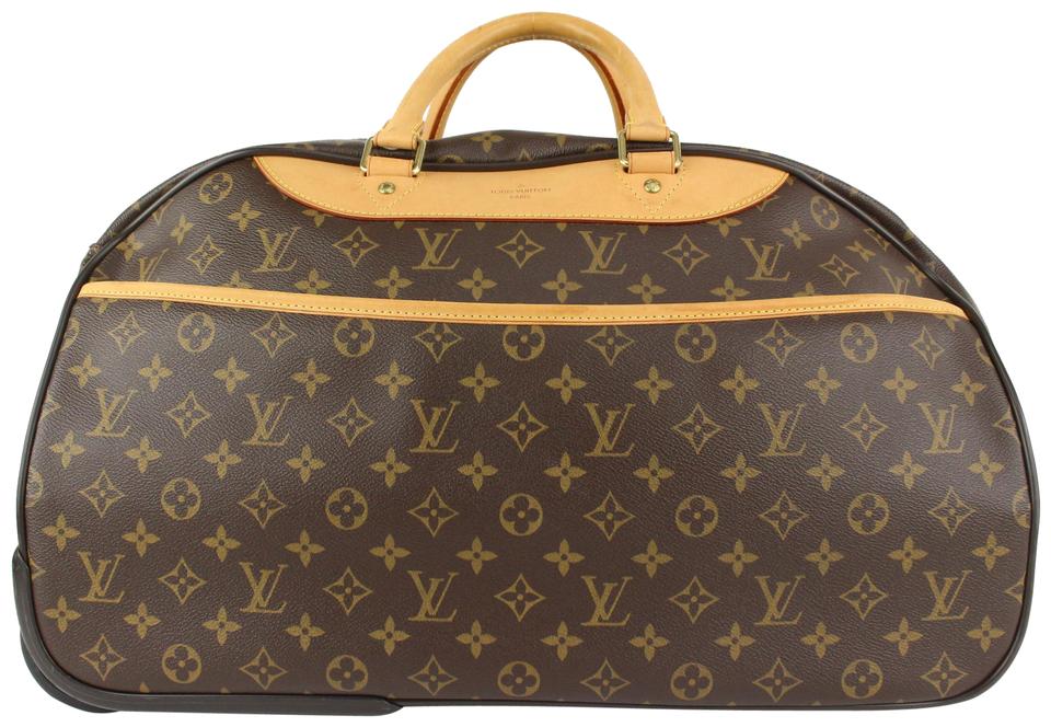 Louis Vuitton Monogram Eole 50 Convertible Duffle Rolling Trolley 916lv3