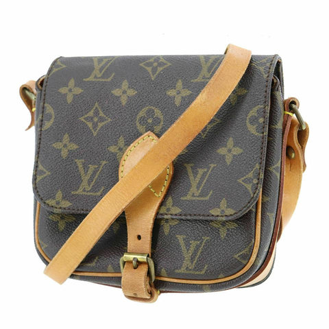 Louis Vuitton Monogram Mini Cartouchiere PM Crossbody Flap Bag 863527