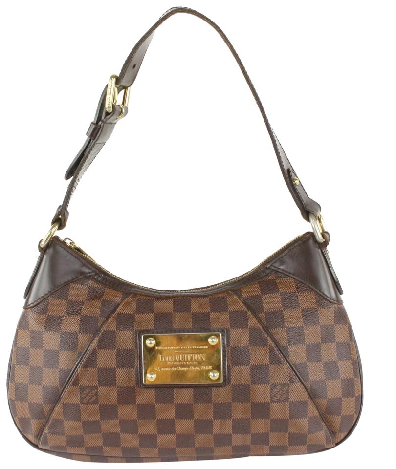 Louis Vuitton Damier Ebene Thames PM Hobo Bag 1LV113