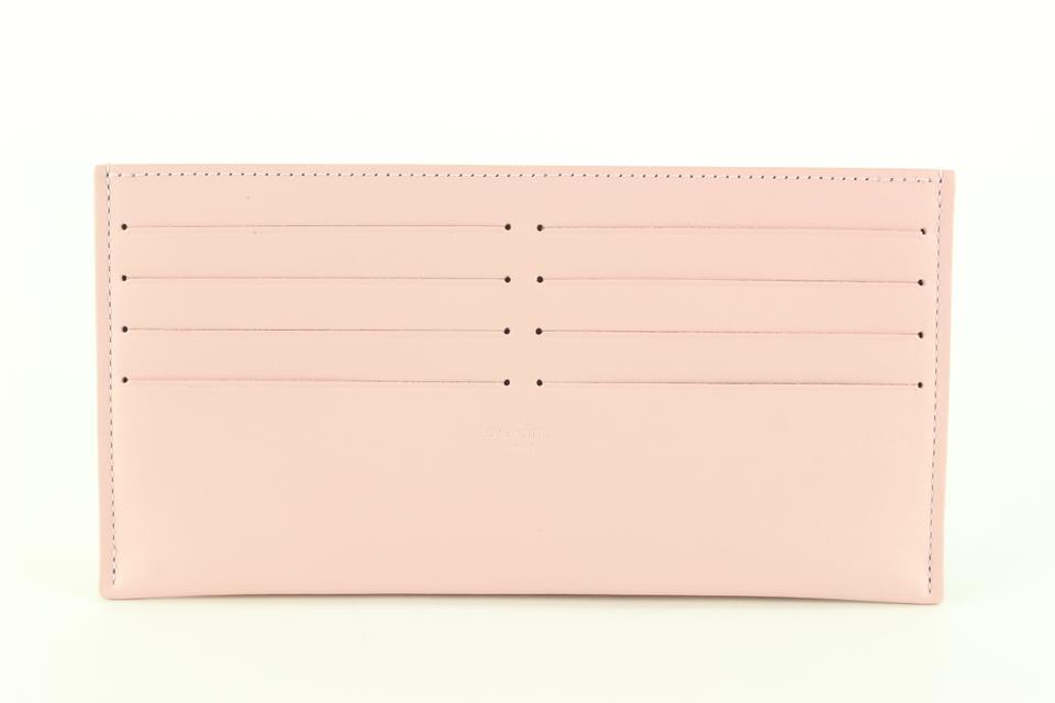 Louis Vuitton Light Pink Leather Long Card Holder Felicie Insert 13lk810s