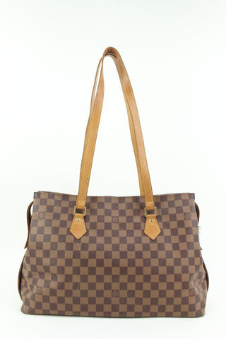 Louis Vuitton Limited Edition Centenaire Damier Columbine Zip Shoulder Bag 64lv315s