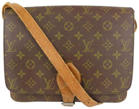 Louis Vuitton Monogram Cartouchiere GM Crossbody Bag 1014lv18