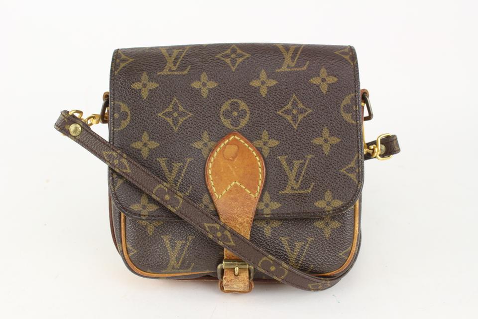 Louis Vuitton Monogram Cartouchiere PM Crossbody Bag 1025lv22