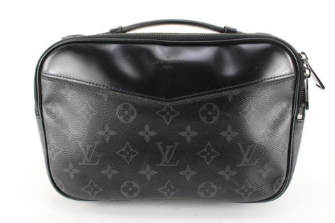 Louis Vuitton Black Monogram Eclipse Explorer 96lk411s