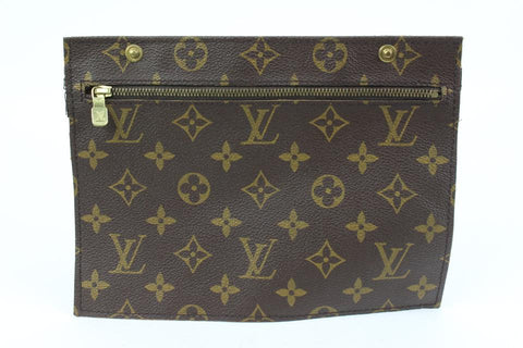 Louis Vuitton Monogram Randonnee Wristlet Pouch Insert Clutch 46LV35