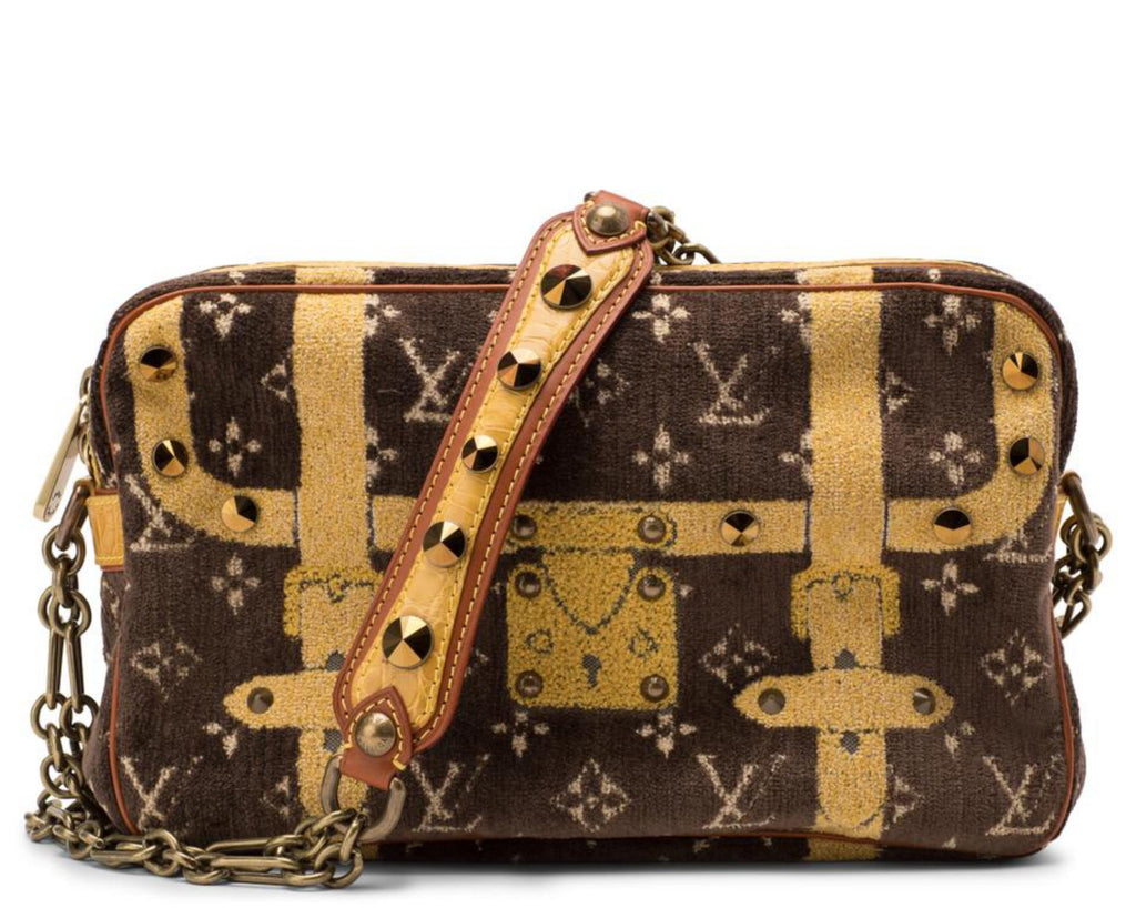 Louis Vuitton Monogram Velvet Trompe L'Oeil Trocadero 27 51lz614s