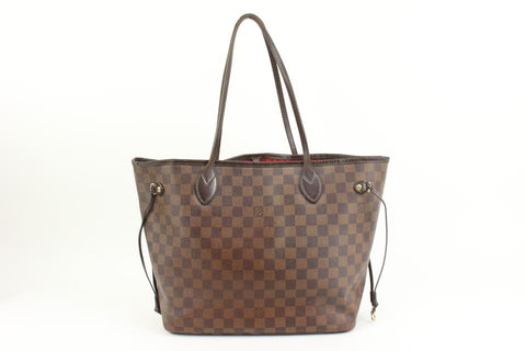 Louis Vuitton Damier Ebene Neverfull MM Tote Bag 95lv318s