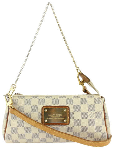 Louis Vuitton Damier Azur Pochette Sophie 2way Eva Crossbody bag 1115lv23