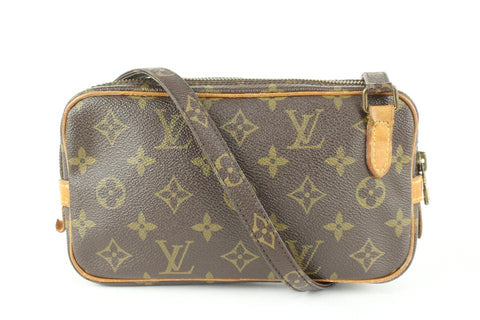 Louis Vuitton Monogram Pochette Marly Bandouliere Crossbody Bag 107lv31