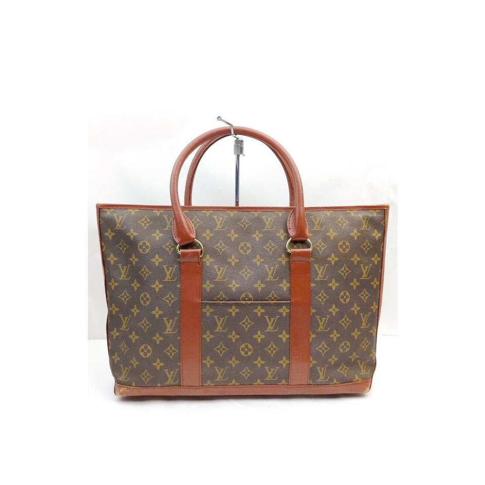 Louis Vuitton Monogram Sac Weekend PM Zip Tote Bag 855360