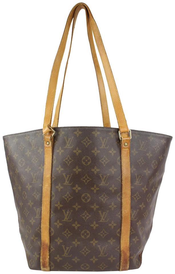 Louis Vuitton Monogram Sac Shopping Tote Bag 6LV1022