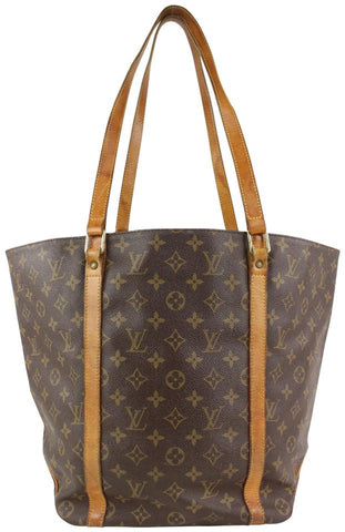 Louis Vuitton Monogram Sac Shopping Tote Bag 7LZ1019