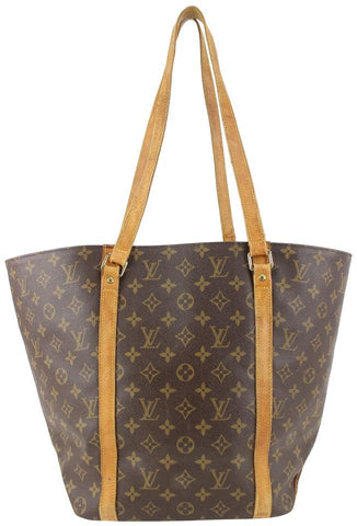 Louis Vuitton Monogram Sac Shopping Tote Bag 922lv95