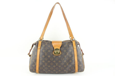 Louis Vuitton Monogram Stresa GM Bowler Shoulder Bag 71lz66s