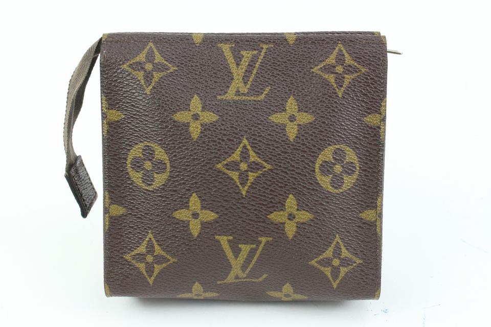 Louis Vuitton Ultra Rare Monogram Toiletry Pouch 11 Poche Toilette 23lz420s